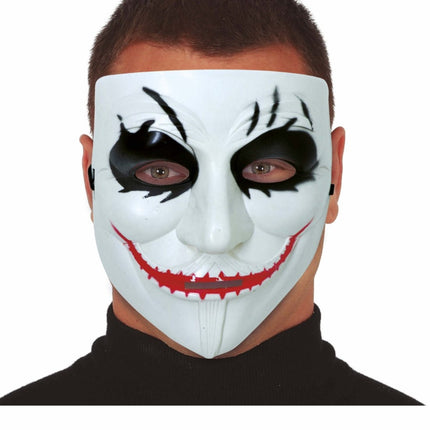 Halloween Masker Lachend van Fiestas Guirca koop je bij Partywinkel