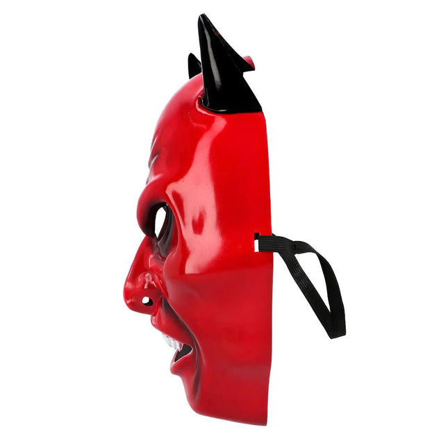 Halloween Masker Rood Duivel van Boland koop je bij Partywinkel
