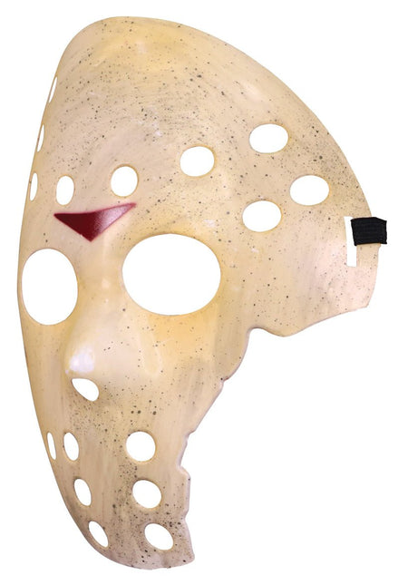 Halloween Masker Wit Hockey Gebroken van Fiestas Guirca koop je bij Partywinkel