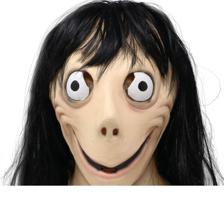 Halloween Momo Gezichtmasker van Fiestas Guirca koop je bij Partywinkel