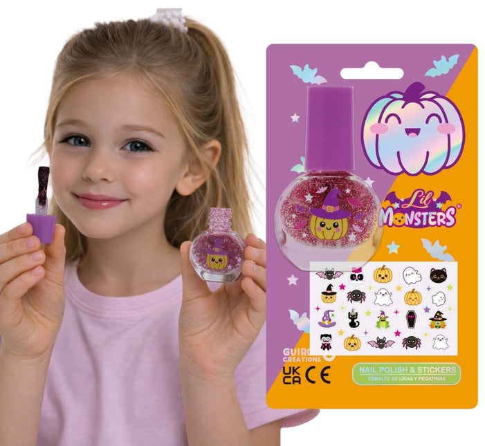 Halloween Nagelstickers Kind Monsters van Fiestas Guirca koop je bij Partywinkel