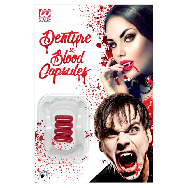 Halloween Nep Bloed Capsules 4st van Widmann koop je bij Partywinkel