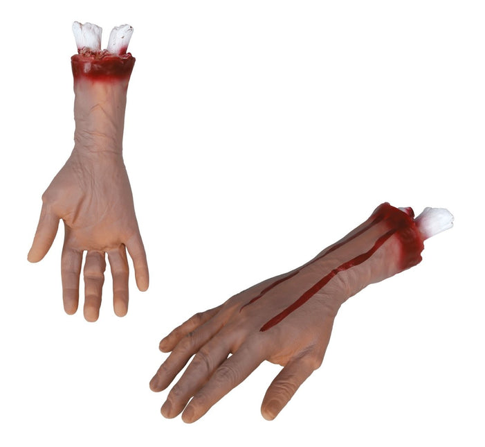 Halloween Nep Hand 31cm van Fiestas Guirca koop je bij Partywinkel