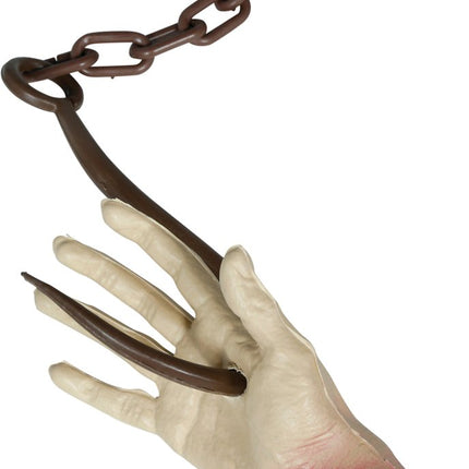 Halloween Nep Hand Met Haak 57cm van Fiestas Guirca koop je bij Partywinkel
