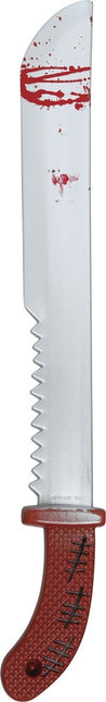 Halloween Nep Machete Met Zaag 60cm - Partywinkel - 8434077161425