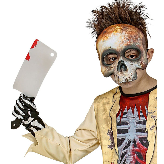 Halloween Nep Mes Bloed 30cm van Widmann koop je bij Partywinkel