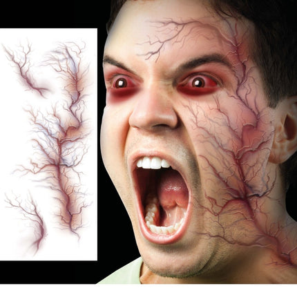 Halloween Nep Tattoo Ader 30cm - Partywinkel - 8434077157398