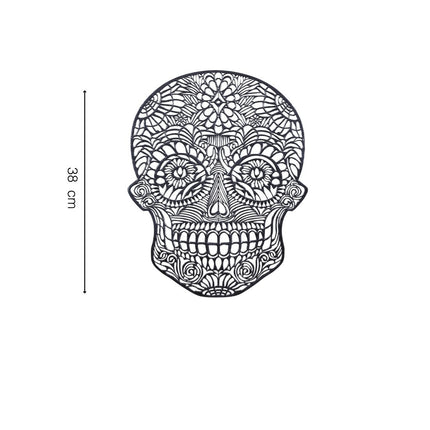 Halloween Placemats Schedel 38cm van Fiestas Guirca koop je bij Partywinkel