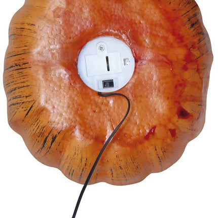 Halloween Pompoen Gezicht 20cm van Fiestas Guirca koop je bij Partywinkel