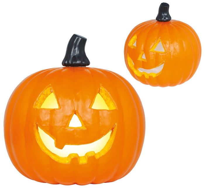 Halloween Pompoen Met Licht 45cm van Fiestas Guirca koop je bij Partywinkel