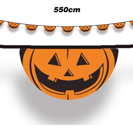 Halloween Pompoen Vlaggenlijn van Fiestas Guirca koop je bij Partywinkel