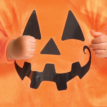 Halloween Poncho Baby Pompoen van Fiestas Guirca koop je bij Partywinkel