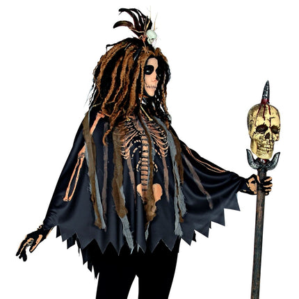 Halloween Poncho Voodoo van Widmann koop je bij Partywinkel