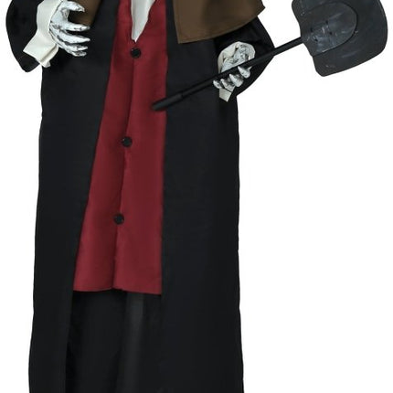 Halloween Pop Begrafenisondernemer Met Licht, Geluid En Beweging 2,3m van Fiestas Guirca koop je bij Partywinkel