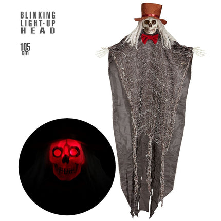 Halloween Pop Bruidegom Met Licht 1,05m van Widmann koop je bij Partywinkel