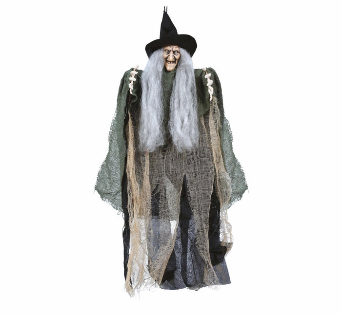 Halloween Pop Hangend Heks 50cm van Fiestas Guirca koop je bij Partywinkel