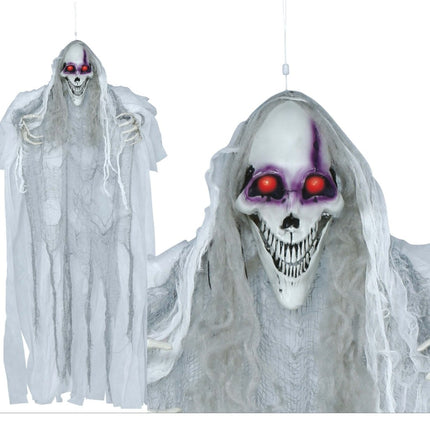 Halloween Pop Skelet Met Licht, Geluid En Beweging 1,2m - Partywinkel - 8434077248973