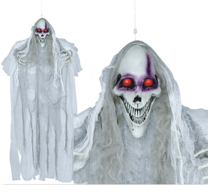 Halloween Pop Skelet Met Licht, Geluid En Beweging 1,2m - Partywinkel - 8434077248973