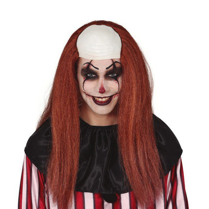 Halloween Pruik Half Kaal van Fiestas Guirca koop je bij Partywinkel