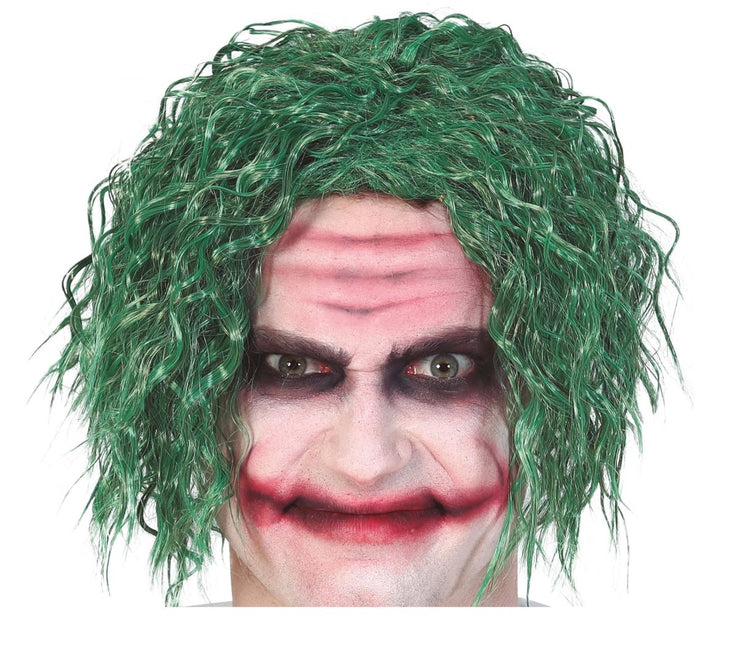 Halloween Pruik Joker Groen van Fiestas Guirca koop je bij Partywinkel