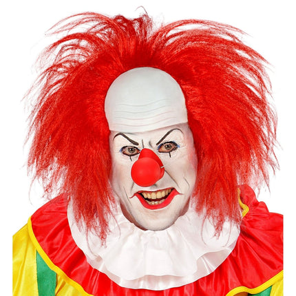 Halloween Pruik Rood Heren Clown van Widmann koop je bij Partywinkel