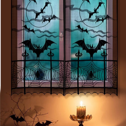 Halloween Raamsticker Heks 2,13m - Partywinkel - 8434077268636