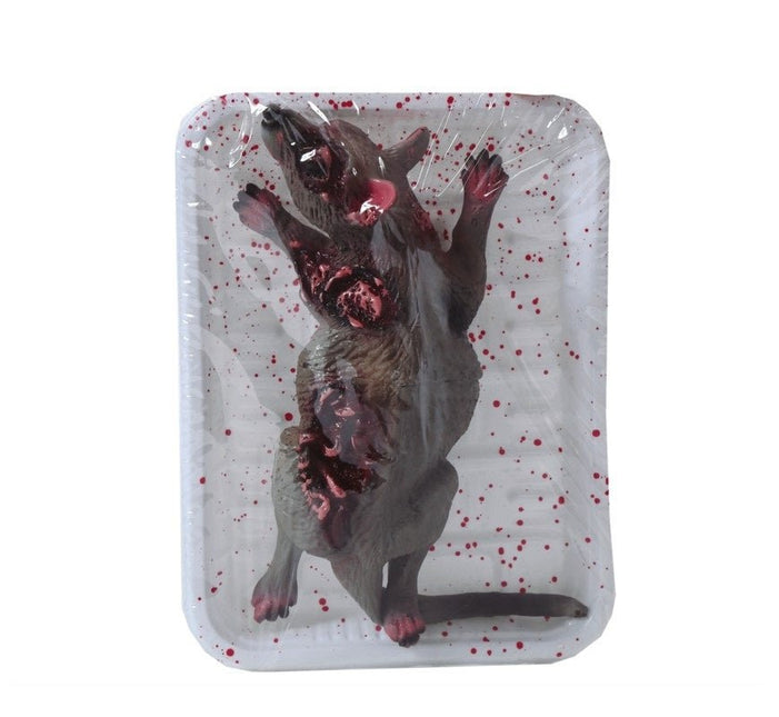 Halloween Rat In Bakje 19cm van Fiestas Guirca koop je bij Partywinkel