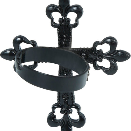 Halloween Ring Gotisch Kruis 4cm van Fiestas Guirca koop je bij Partywinkel