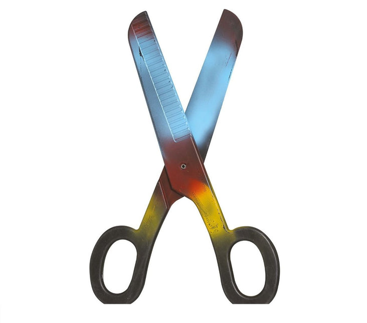 Halloween Schaar Meerkleurig 40cm van Fiestas Guirca koop je bij Partywinkel