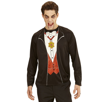 Halloween Shirt Vampier van Widmann koop je bij Partywinkel
