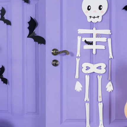 Halloween Skelet 1,10m van Partydeco koop je bij Partywinkel