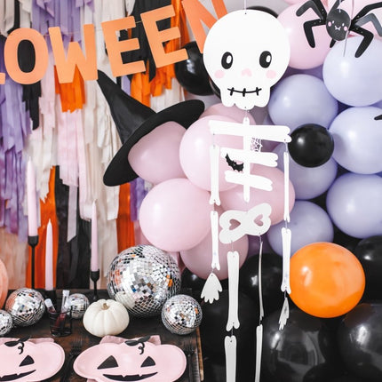 Halloween Skelet 1,10m van Partydeco koop je bij Partywinkel