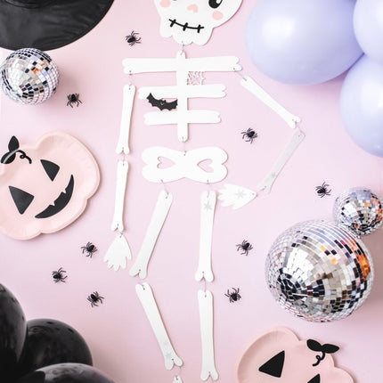 Halloween Skelet 1,10m van Partydeco koop je bij Partywinkel