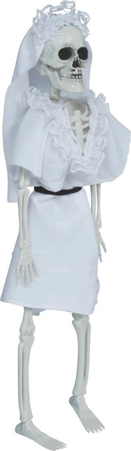 Halloween Skelet Bruidegom 40cm van Fiestas Guirca koop je bij Partywinkel