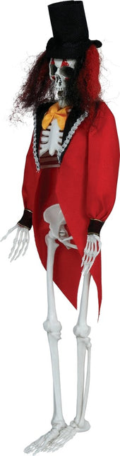 Halloween Skelet Hangend Ringmeester 42cm van Fiestas Guirca koop je bij Partywinkel