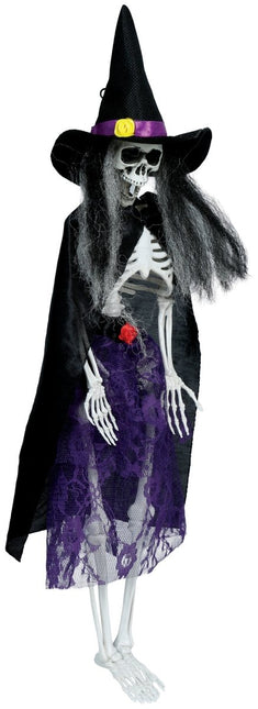 Halloween Skelet Heks Jurk 47cm van Fiestas Guirca koop je bij Partywinkel