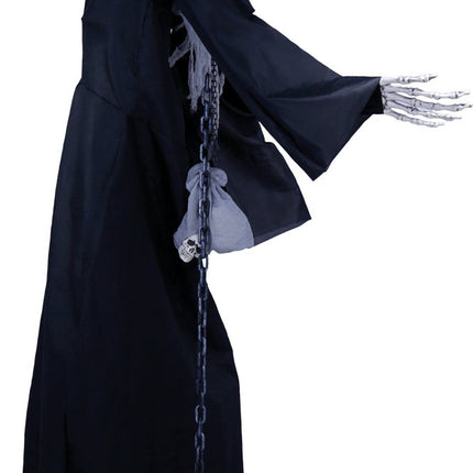 Halloween Skelet Met Geluid En Beweging 2,5m van Fiestas Guirca koop je bij Partywinkel