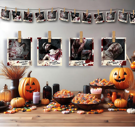 Halloween Slinger Misdaad Foto'S 2,74m - Partywinkel - 8434077268742