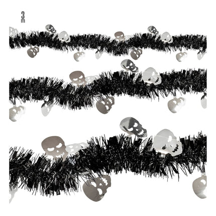 Halloween Slinger Schedel 3m van Widmann koop je bij Partywinkel