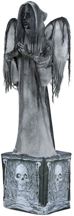 Halloween Standbeeld Engel Met Licht En Geluid 1,7m - Partywinkel - 8434077248515