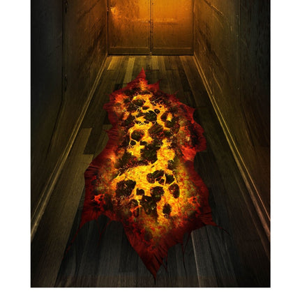 Halloween Sticker Lava 90cm - Partywinkel - 8434077268902