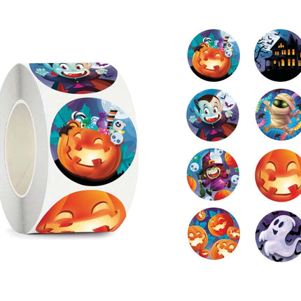 Halloween Stickers 200st - Partywinkel - 8434077268971