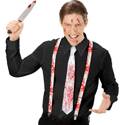 Halloween Stropdas Bloederig van Widmann koop je bij Partywinkel