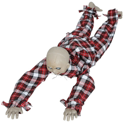 Halloween Tafeldecoratie Kruipende Zombie 90cm - Partywinkel - 8434077267936