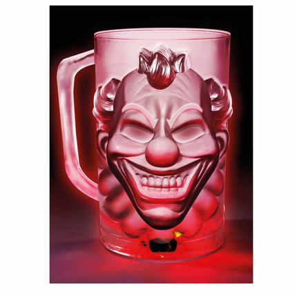 Halloween Tafeldecoratie Lichtje Clown 10cm van Fiestas Guirca koop je bij Partywinkel