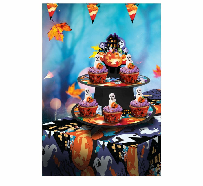 Halloween Tafeldecoratie Pompoenen 36cm van Fiestas Guirca koop je bij Partywinkel