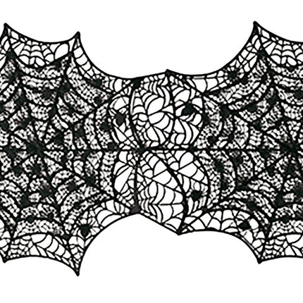 Halloween Tafelloper Spinnenweb 1,36m van Fiestas Guirca koop je bij Partywinkel