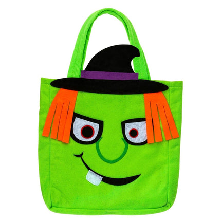 Halloween Tas Groen Heks van Widmann koop je bij Partywinkel