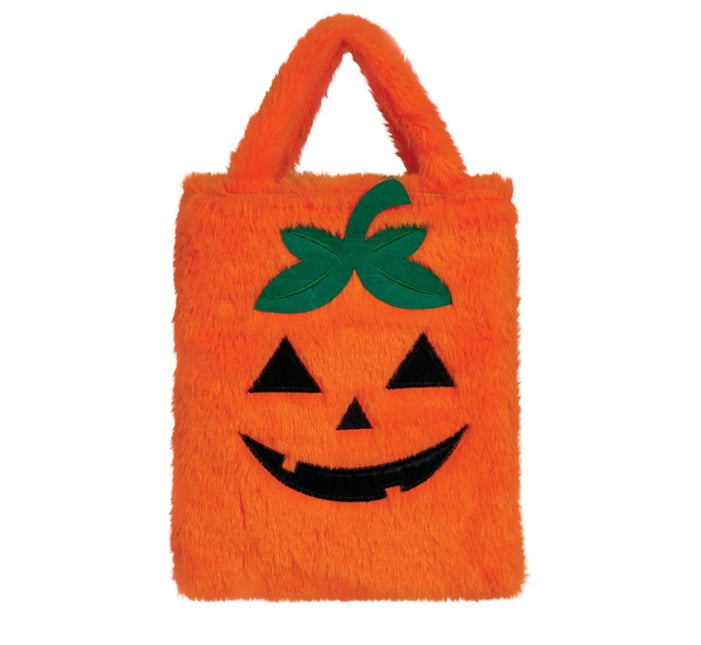 Halloween Tas Pompoen 23cm - Partywinkel - 8434077190012