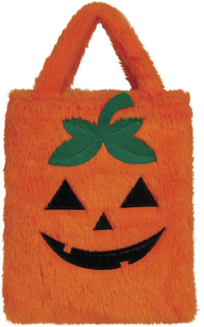 Halloween Tas Pompoen 23cm - Partywinkel - 8434077190012